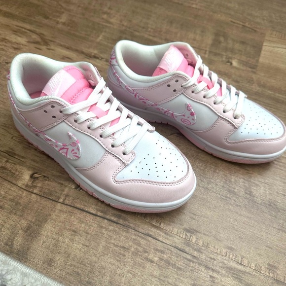Nike Shoes - Nike Dunk Low Essential "Paisley Pack Pink” women’s size 7 EUC